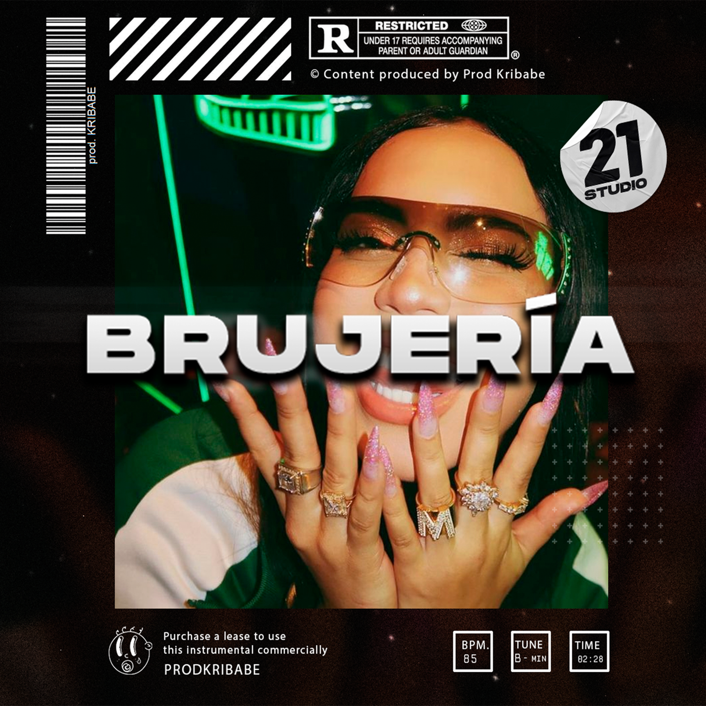 Beat Reggaeton ''BRUJERÍA'' Instrumental Reggaeton Perreo | Prod Kribabe – Catálogo 1